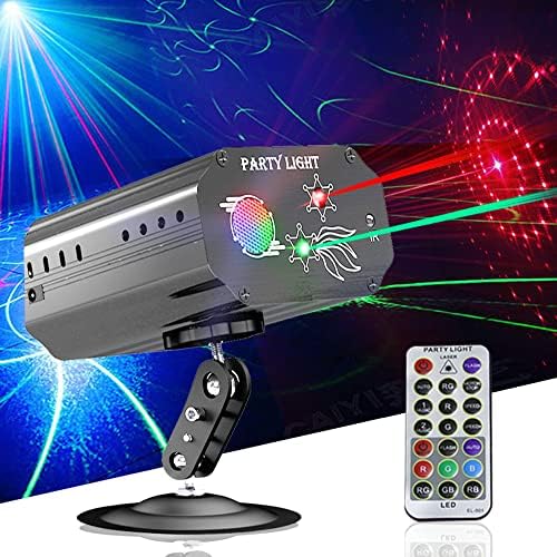 Occasion Lights,Occasion Lights Dj Disco Lights,Dance Rave Lights Disco Ball LED Stage Mild Present Projector Strobe Lights Sound Activated with Distant Management for Christmas Birthday KTV Bar