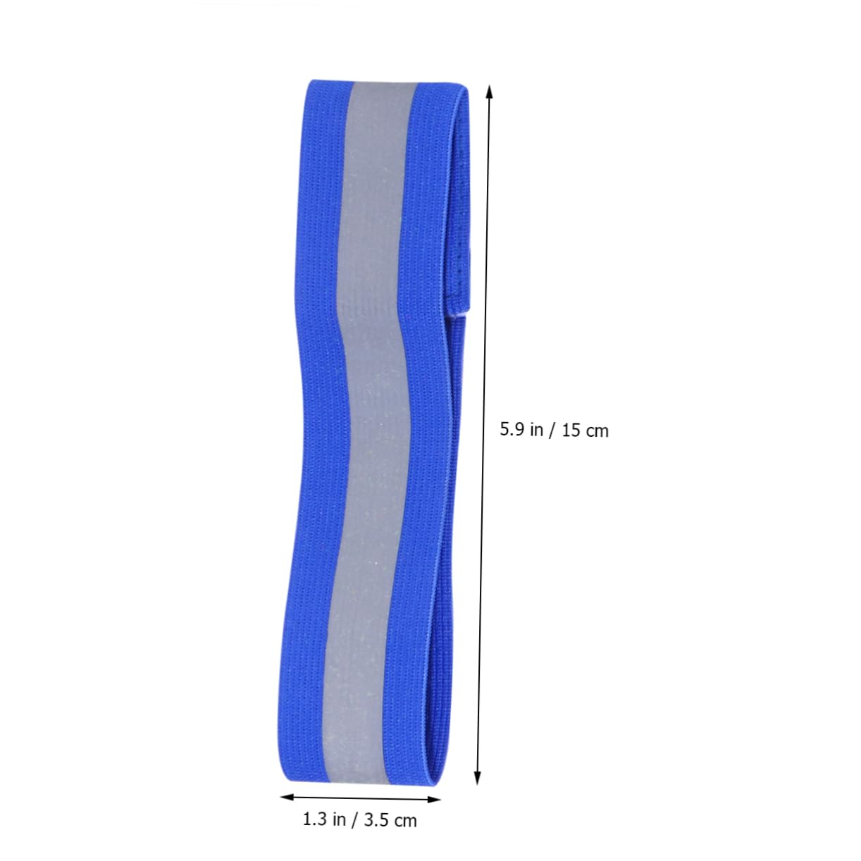 BESPORTBLE 3 Set di Riflettenti Ad Alta visibilità per La Corsa Notturna Braccialetti da Polso per Ciclismo Jogging 12 Pezzi * 3