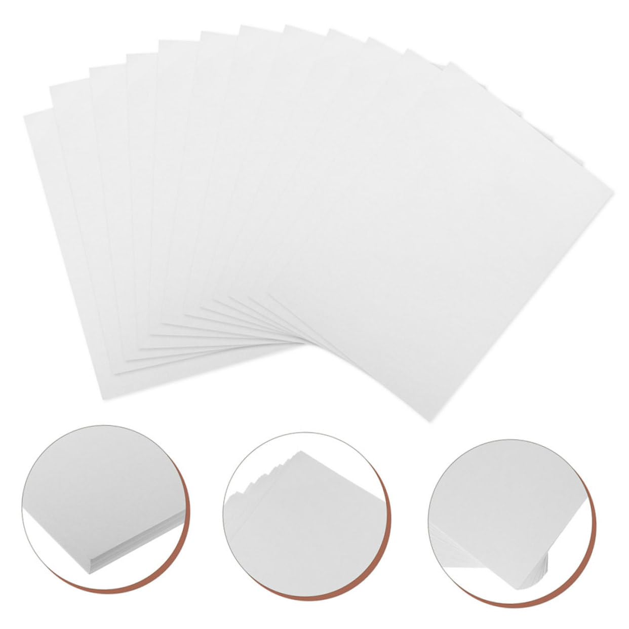 STOBOK 100 Blatt 160 G Dickes Aquarellpapier 8k Glattes Baumwollpapier Aquarellmasse Für Zeichenkünstler Malpapier Verschleißfest Für Künstleranfänger