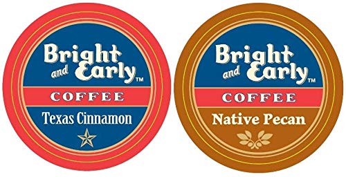96 ct (48) Native Pecan and (48) Texas Cinnamon Coffee for Keurig single Cup Brewers Keurig 2.0 or any pod single serve machine