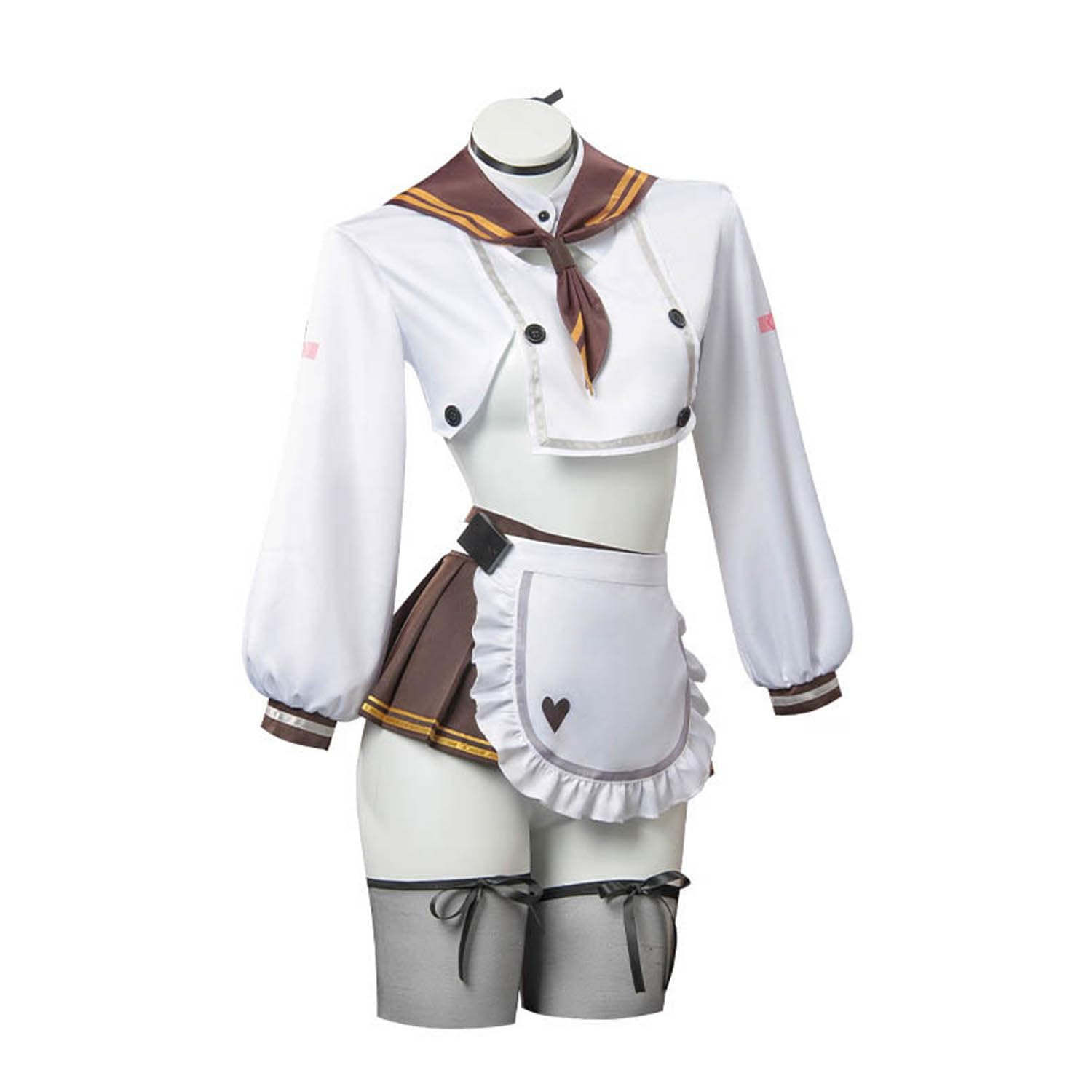 bbganlian NIKKE The Goddess of Victory Brady Cosplay Costume Outfit Game Character Uniform Full Set Halloween Dress Up Suit: Large