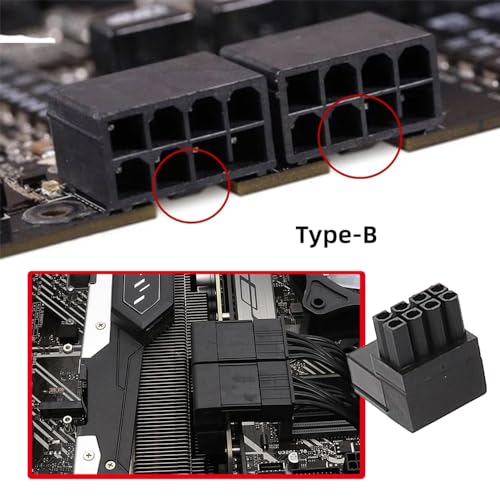 Adaptador conector ATX 8P x2 para GPU tarjeta gráfica miniatura 7