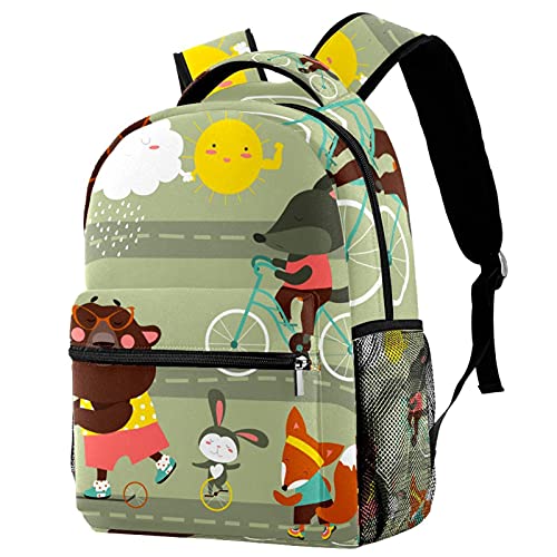 Sac à dos voyage renard ours lapin : le cadeau d'anniversaire mixte idéal