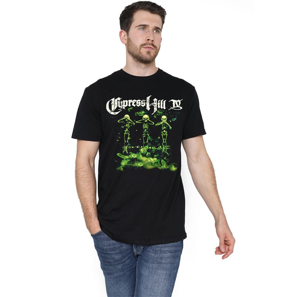 Cypress Hill - Iv Album Unisex T Shirt, Black, Small