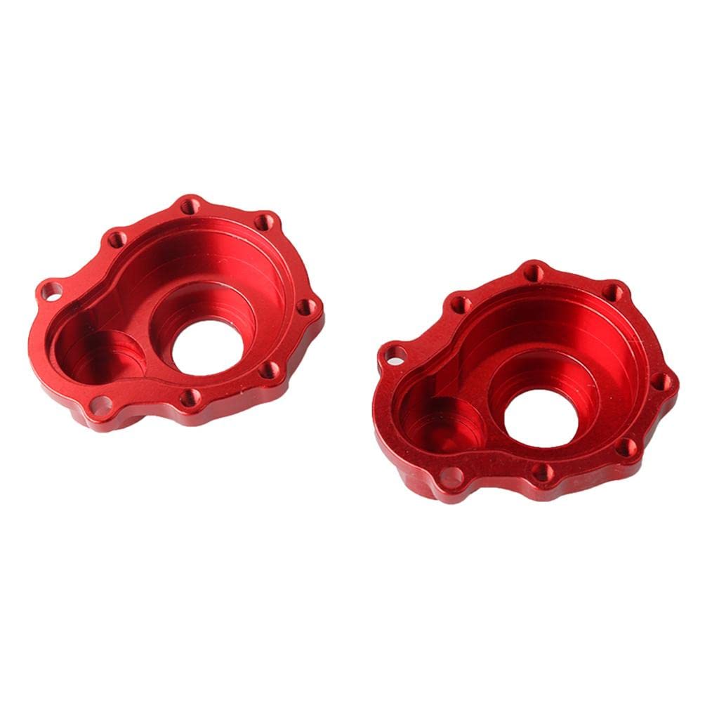 TiMi Trends H3Aluminum Alloy Outer Portal Drive Housing for Traxxas TRX-4 Trx4 Red