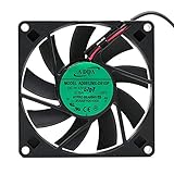  for ADDA AD0812MX-D91GP 8015 12V 0.15A 2 Wire Ultra Thin Slim Silent Quiet Case Cooling Fan