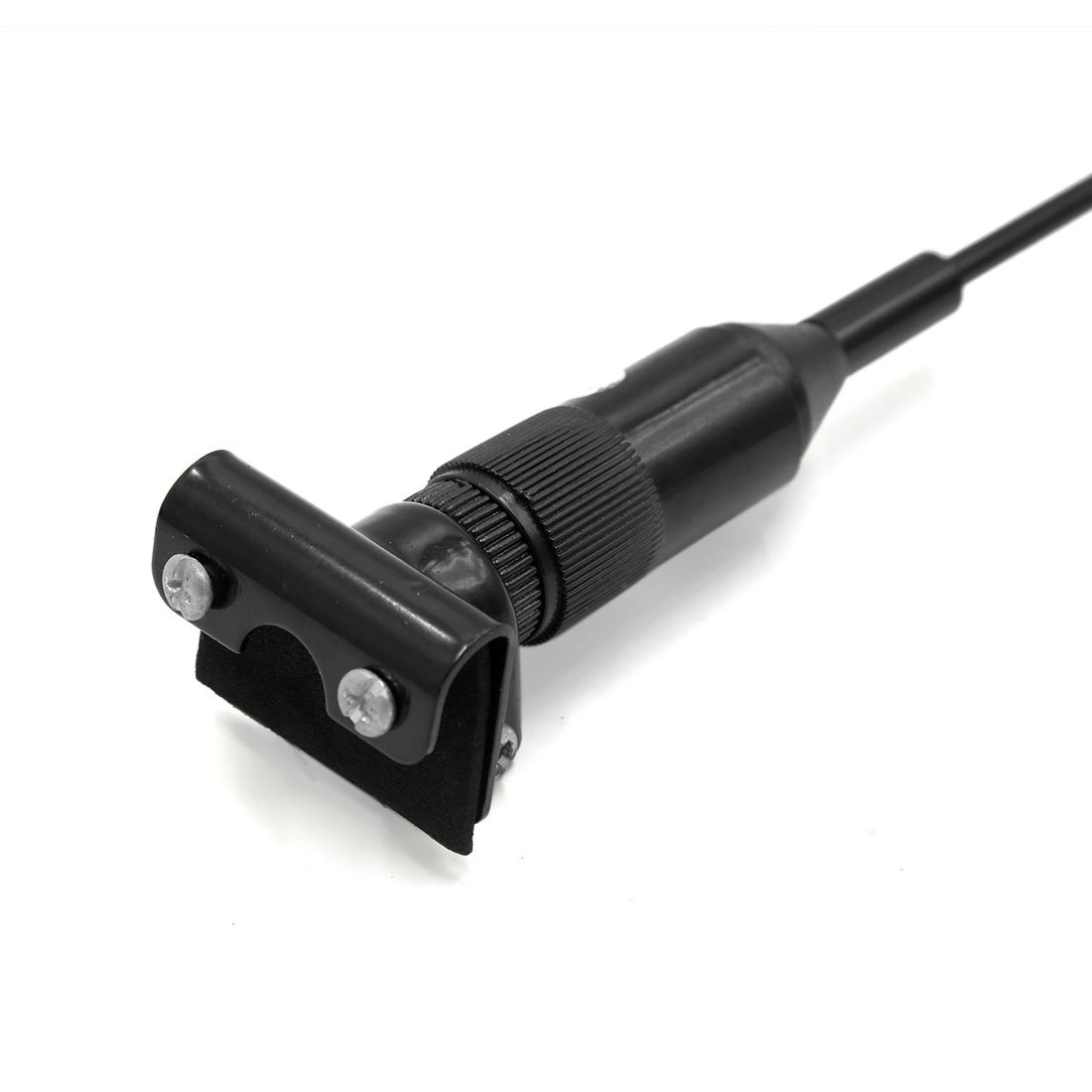 sourcingmap Black Adjustable Screw Mounting Decorative Antenna Aerial for Auto Car Vehicle, 24 x 10 x 5 cm - Image 3