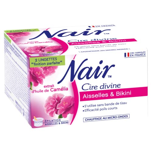 Cire Divine Nair - Épilation Douce à L'Argan Et Onagre Bio - Kit Complet