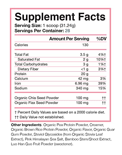Love Sweat Fitness Organic Vegan Protein Powder