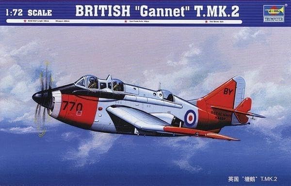 (未使用･未開封品)　トランペッター 1/72 イギリス フェアリー・ガネット T.Mk2 プラモデル 7z28pnb Amazon.co.jp: トランペッター 1/72 イギリス フェアリー