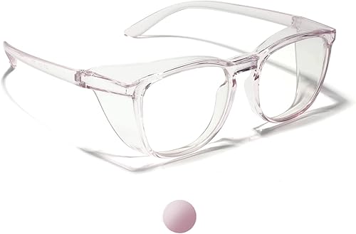 Miniatura 9 de LianSan Gafas de seguridad antivaho de gran tamaño para enfermeras, gafas con certificación Z87.1 para mujer, protección UV cuadrada