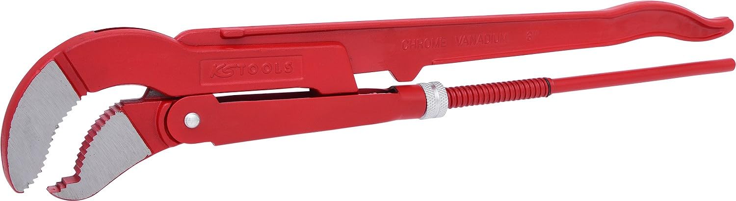 KS Tools 113.3000 Llave para apretar tubos en ángulos 45° tipo S 3"