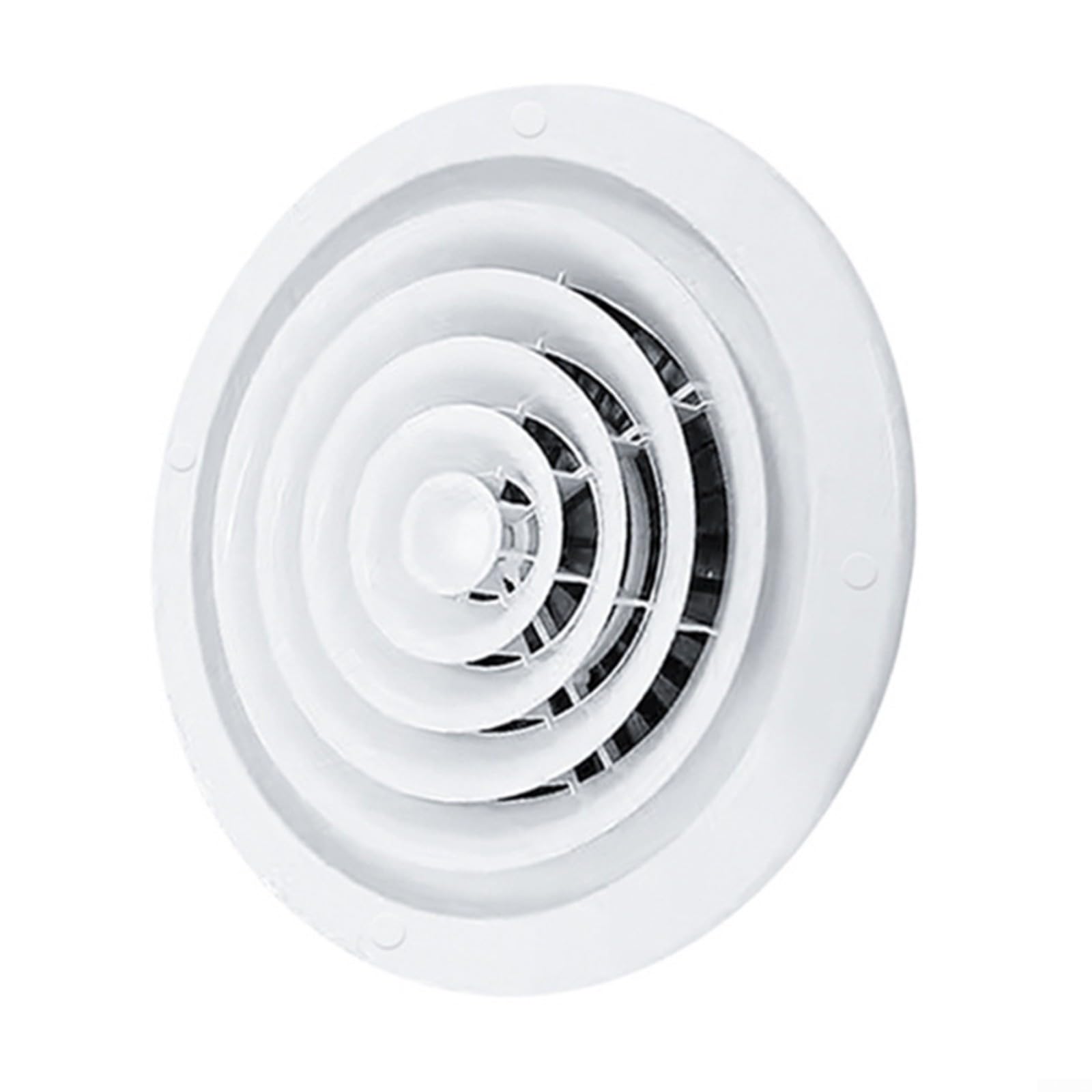 Diffuseur d'air rond pour cuisine et salle de bain sortie réglable sur plafond
