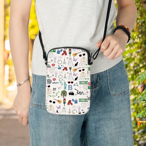 LEVLO Singer Album Crossbody Bag Singer Tour Fans Gift Song Concert Shoulder Bag Music Lover Merchandise4