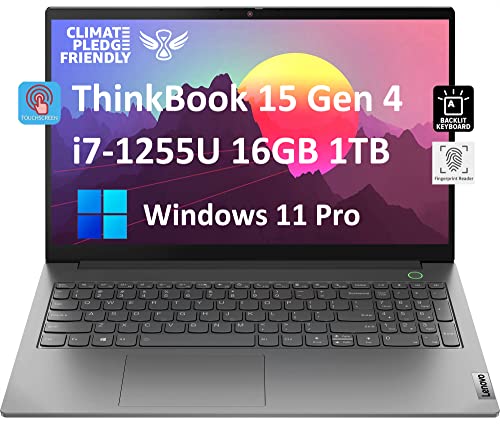 Lenovo-ThinkBook-15-Gen-4-156-FHD-Touchscreen-12th-Gen-Intel-10-Core-i7-1255U-16GB-RAM-1TB-PCIe-SSD-Narrow-Bezel-IPS-Business-Laptop-Backlit-Keyboard-Fingerprint-Thunderbolt-4-Win-11-Pro