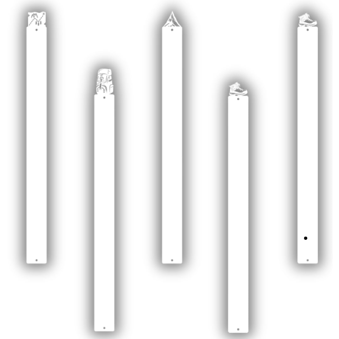Pizarra Magnetica - Tablero Magnetico - Tablero Magnetico Para Imanes Pared - Panel Imantado Pared - Blanco 80x6 cm - 5 Piezas