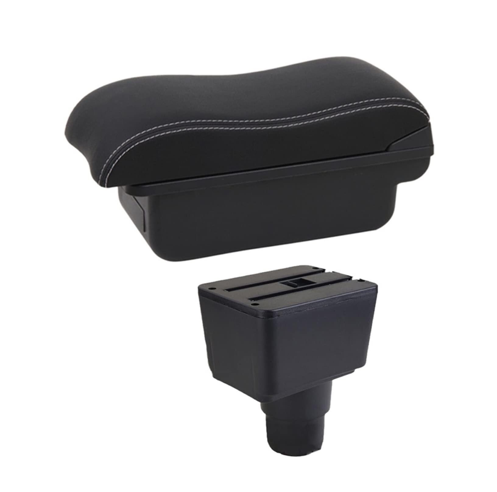 GTDTKGANAK Storage Box For For Ecosport 2018-2021 Center Console Armrest Storage For Box with USB(A3 No Usb)