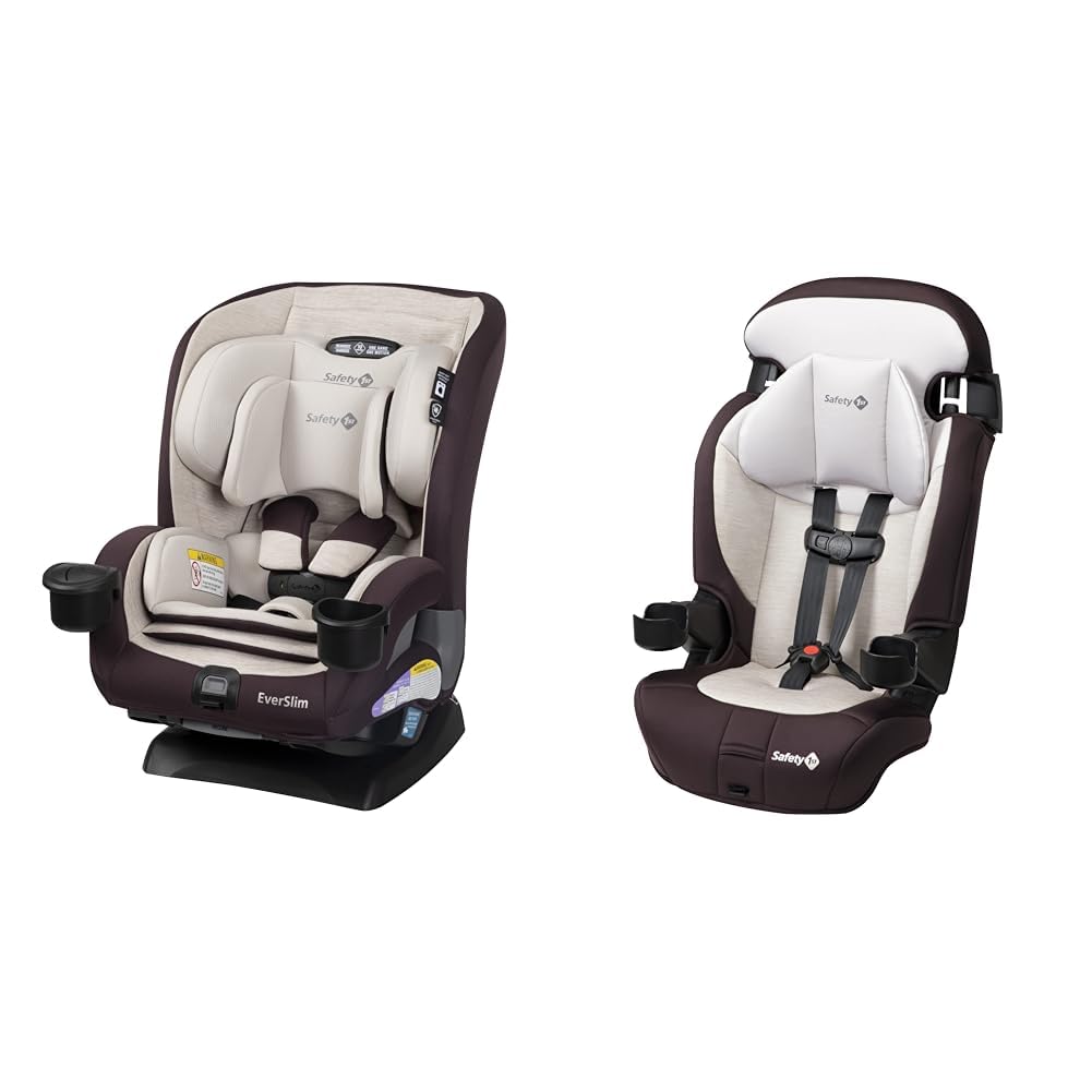 Safety 1st Everslim DLX AllinOne Convertible Car Seat, 4 Modes of use