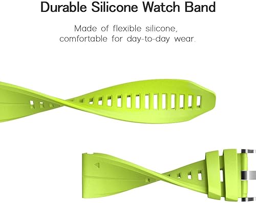 Vista 43 de ANCOOL Correa de reloj Garmin Fenix 5X/7X/6X Quickfit de 1.024 in compatible con Fenix 6X Pro/5X Plus/7X Pro/8 2.008 in (paquete de 7) Negro, gris