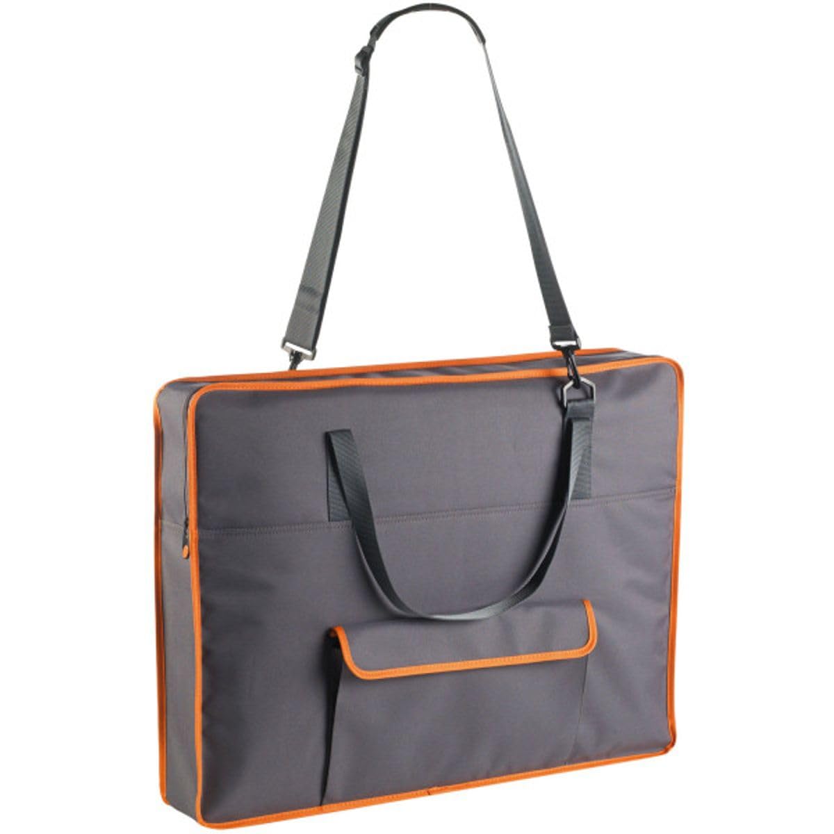 HUNTER Box transportino per Cani con Telaio in Alluminio 61x45,5x43 cmgrigio Antracite/Arancione