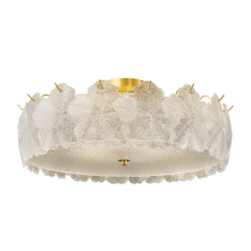 Plafonnier en cuivre moderne pour un éclairage de plafond à intensité variable
