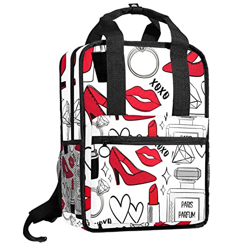Cartable sac à dos garçon blanc avec attrape-rêves et bandoulière réglable