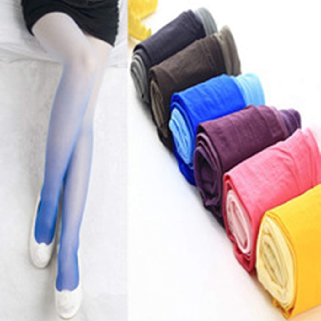 Calcetería para Mujer: Pantimedias, Medias reforzadas de Longitud Completa, Pantimedias Suaves de Color sólido Semi Opaco, Cosplay de Entrenamiento y Uso