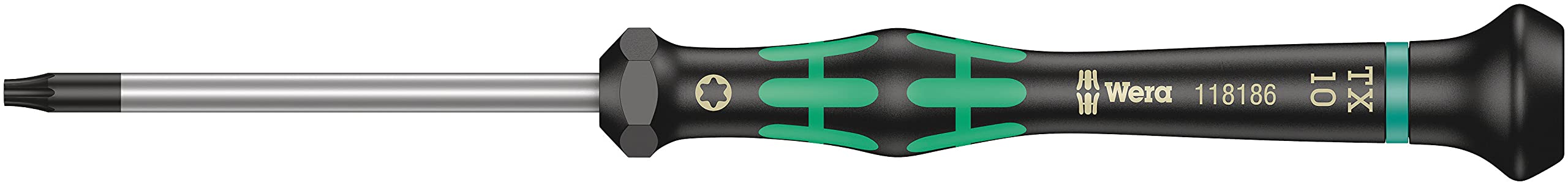 Wera Silver 05118186001 Tx10 X 60 Mm 2067 Torx Driver With Holding Function