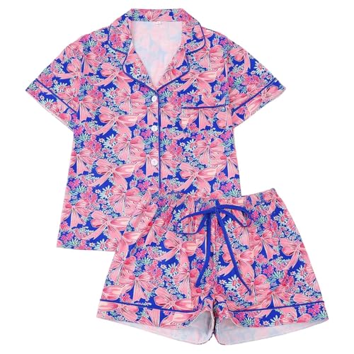 Short élégant avec nœud et cardigan fluide pour tenue d'été confortable décontractée
