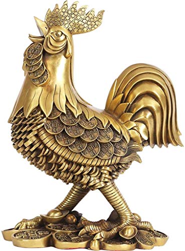 Dekorative Accessoires Wohnaccessoires Heimwerker Sammeln von Kunstwerken Goldenes Huhn Sternzeichen Tier Schmuck Schöne Dekoration Bürodekoration