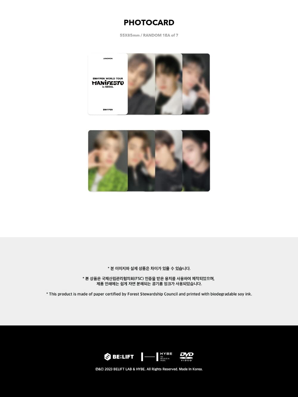 Amazon.com: ENHYPEN - ENHYPEN World Tour [Manifesto] in Seoul DVD