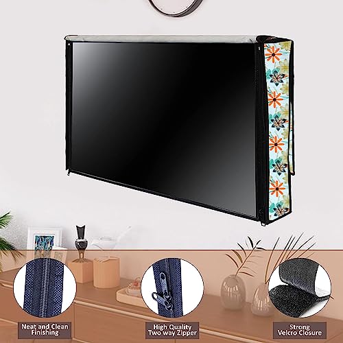Image of LED TV Cover for Samsung 50 inches LED TVs (All Models) - Dustproof Television Cover Protector for 50 Inch LCD, LED, Plasma Television MLED-P028-50