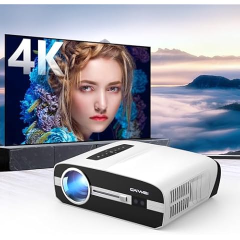 CAIWEI A9S Ultra HD 4K Projector Cover