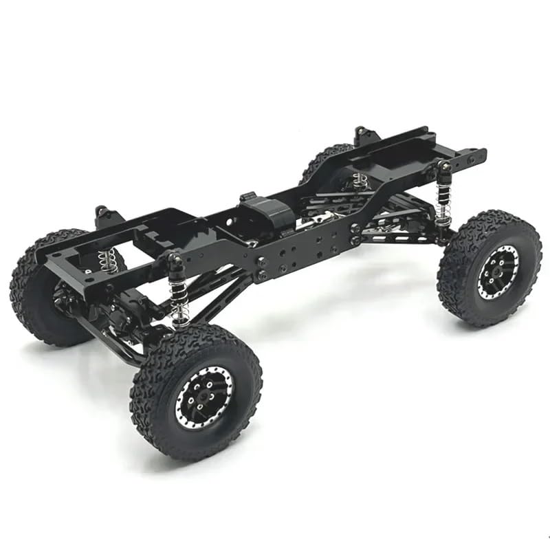 para MN78 LC79 1/12 RC Modelo Coche Trepador Camión para Buggy Truggy Metal Chasis Completo Marco Mejora Piezas Kit Repuestos