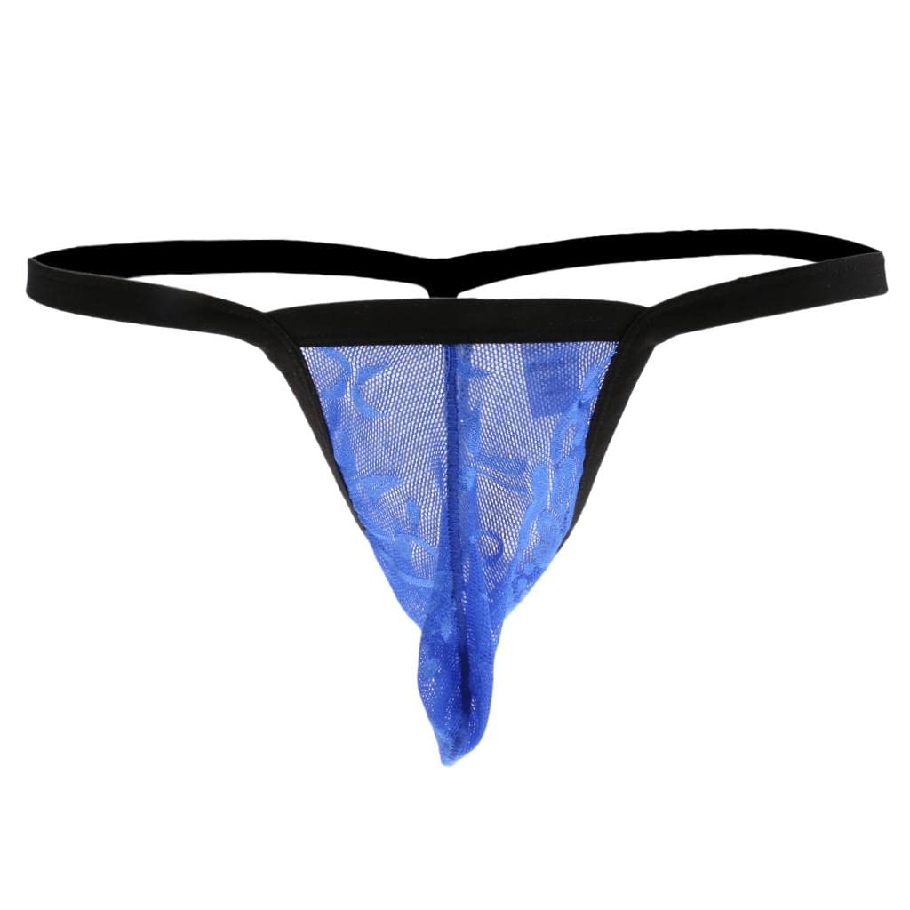 Men's Bulge Pouch G-String Thong T-Back Underwear Briefs M Blue | Clothing Shoes & Accessories | Mens Clothing | Underwear | 1 x Men’s Thong-image-25