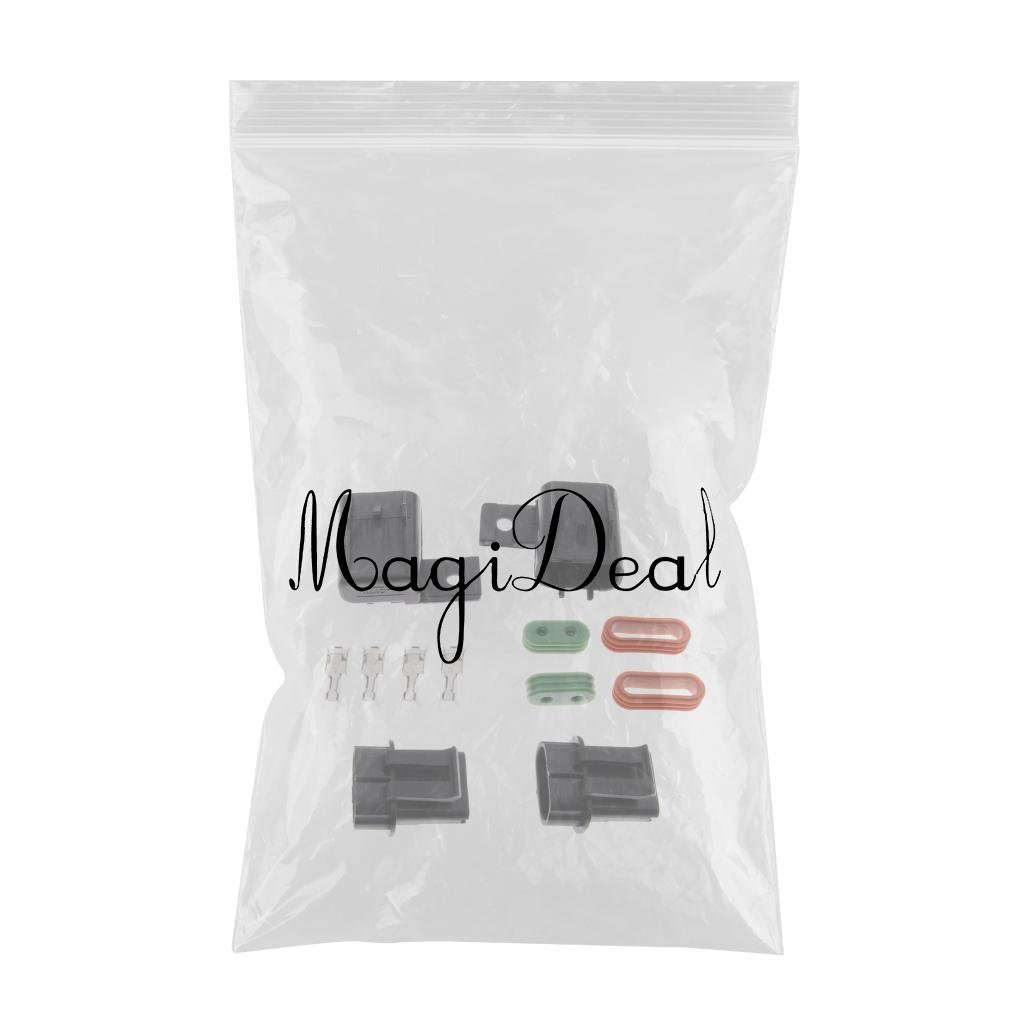 HEAVENGLOW Trade 2 Sets Car Boat JH7018 Middle ATO ATC Blade Fuse Box Block with Terminals-image-48