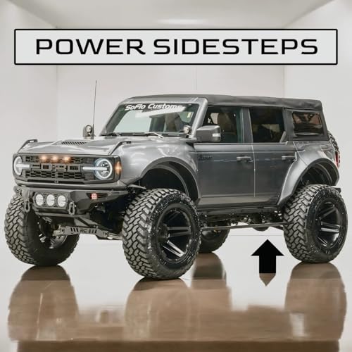 Estribos eléctricos para Bronco 4 puertas 2021-2024 miniatura 2