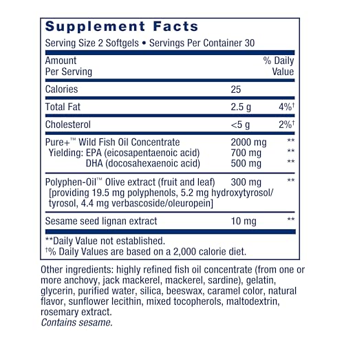 Aceites, omega 3 dha gnc Marca Life Extension (3)