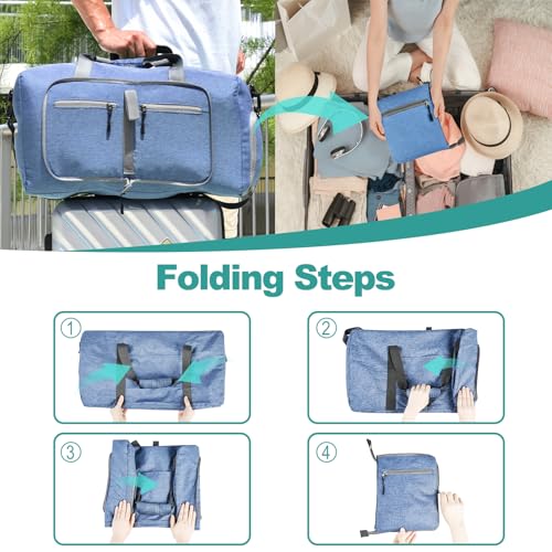 Image of Dimayar 85L Foldable Duffle Bag, Travel & Weekender, Overnight, Gym