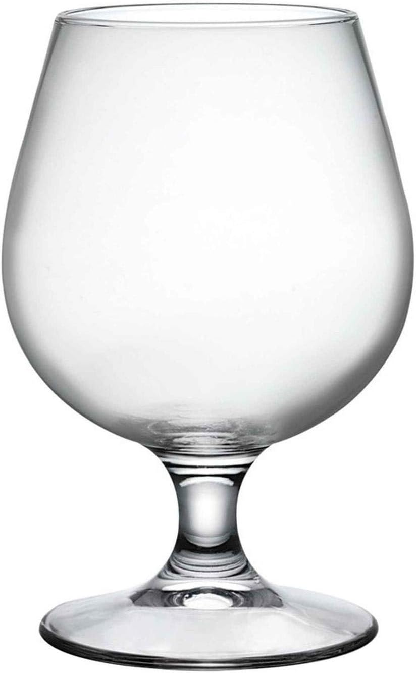 BORMIOLI ROCCO ‘Snifter’ Brandy/Whiskey/Cognac/Beer Glasses Set of 6 (53cl) Ideal for Craft