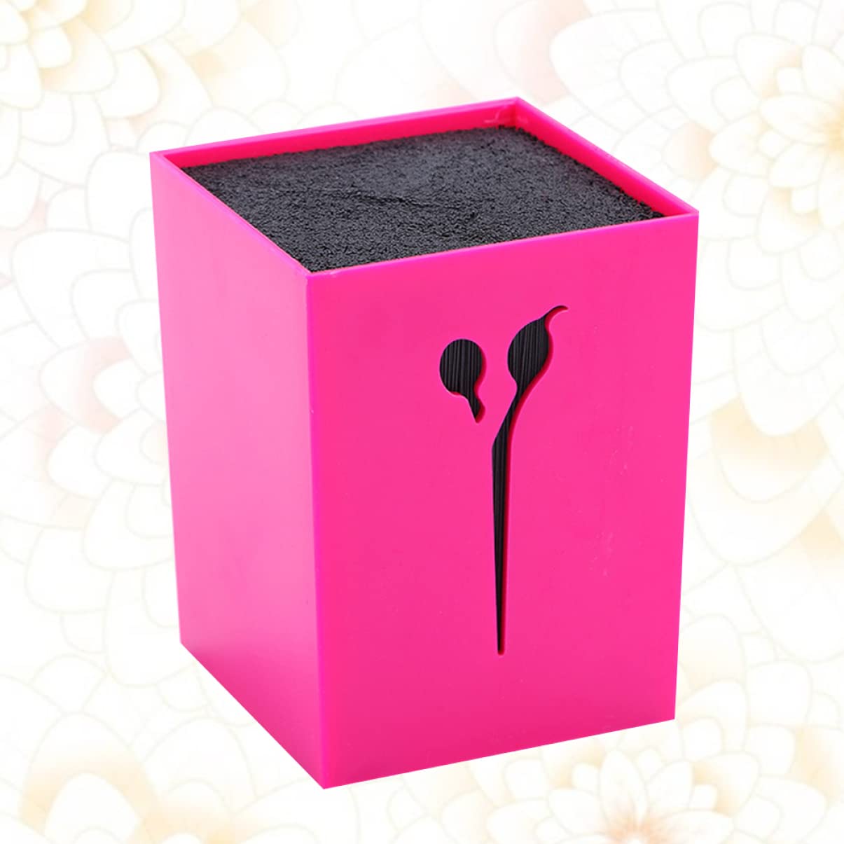 SHERCHPRY Hairdressing Scissors Storage Box Hair Clip Organizer Salon Tool Holder Rosy