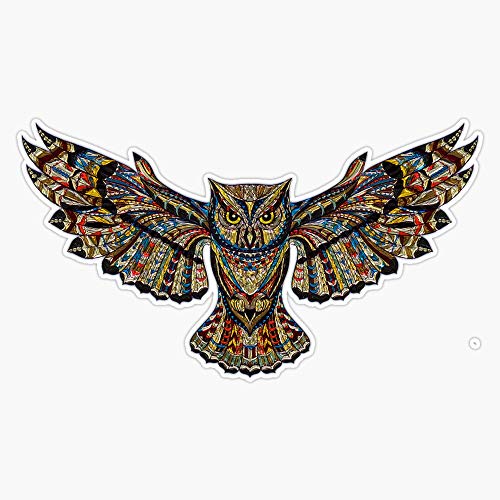 Trippy Owl Sticker Decal Vinyl Bumper Stickers Waterproof 5