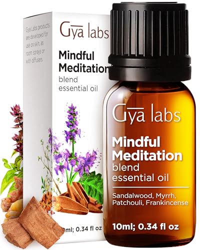 Gya Labs Mindful Meditation Essential Oil Blend - 100% Pure