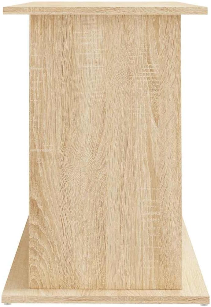 vidaXL Aquarium Stand Sonoma Oak Engineered Wood 39.8 x 16.1 x 22.8 in