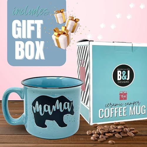 Mama-Bear-Coffee-Mug-for-Mom-Mother-Women-Wife-Unique-Fun-Gifts-for-Her-Mothers-Day-Christmas-Teal