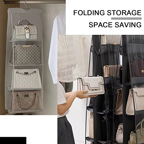 ZB soar Handbag Purse Organizer Enlarged 8 Pockets - image 7