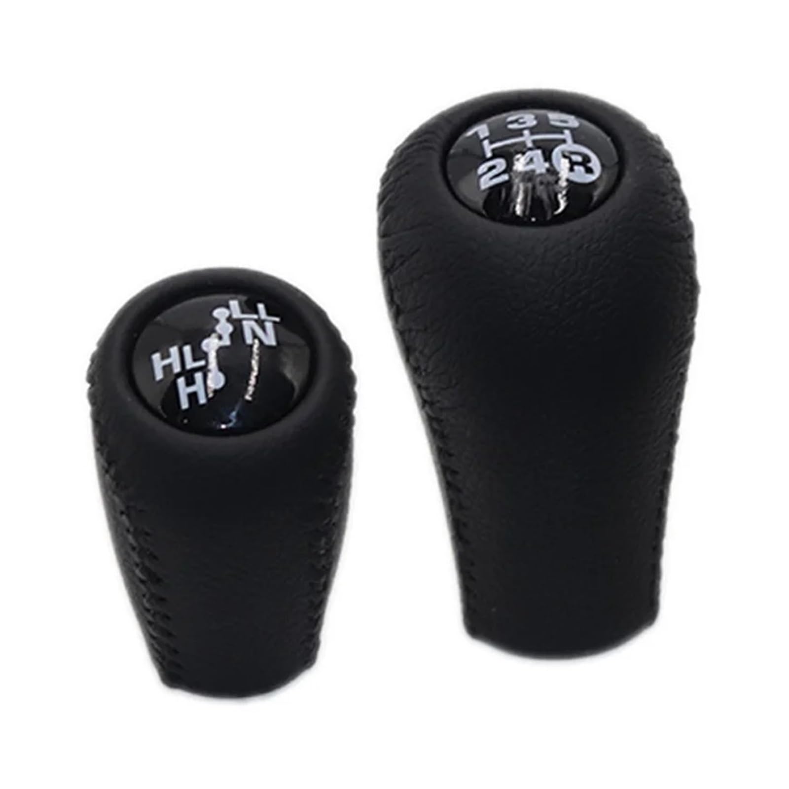 Vavgkdkpzb Pair Black Shifter Lever Handle For Toyota Hilux Fortuner Mk6 Mk7 2011-2014 Car Shift Gear Knob Stick Lever Head(Pair Black)