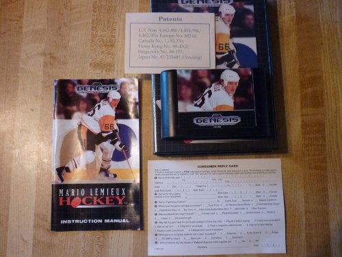 Image of Mario Lemieux Hockey (Sega Genesis)
