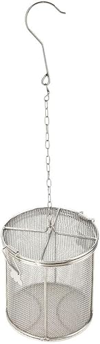Miniatura 6 de Fdit Colador de condimentos de acero inoxidable, colador de té, condimentos de sopa, cesta de separación, herramientas de cocina, 4.72 x 5.12