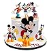 Minnie Decorazioni per Torta 5pcs Tomicy Mickey Torta Compleanno Cake Toppers, Mini Disney Figurine Decorazioni per Cake, Decorazioni per Bambini Decorazione Festa di Compleanno